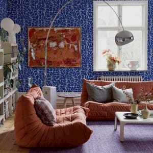 วอลเปเปอร์ OWLS WALLPPERS MY SECRET GARDEN 49CM X 10M.